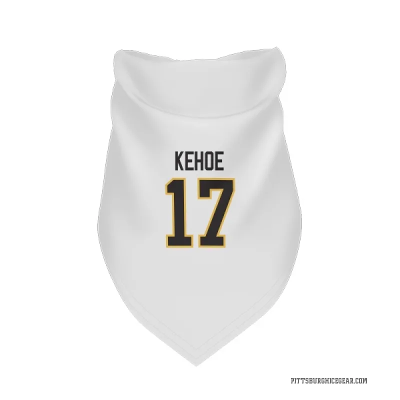 Rick Kehoe  White Pittsburgh Penguins  Cat & Dog Pet Bandana