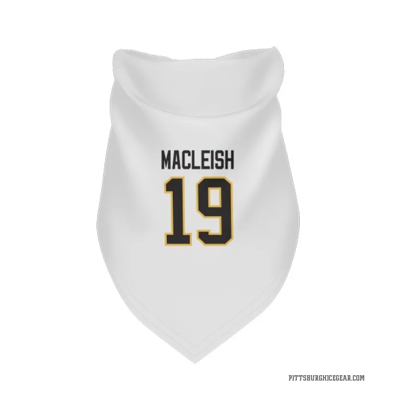 Rick Macleish  White Pittsburgh Penguins  Cat & Dog Pet Bandana