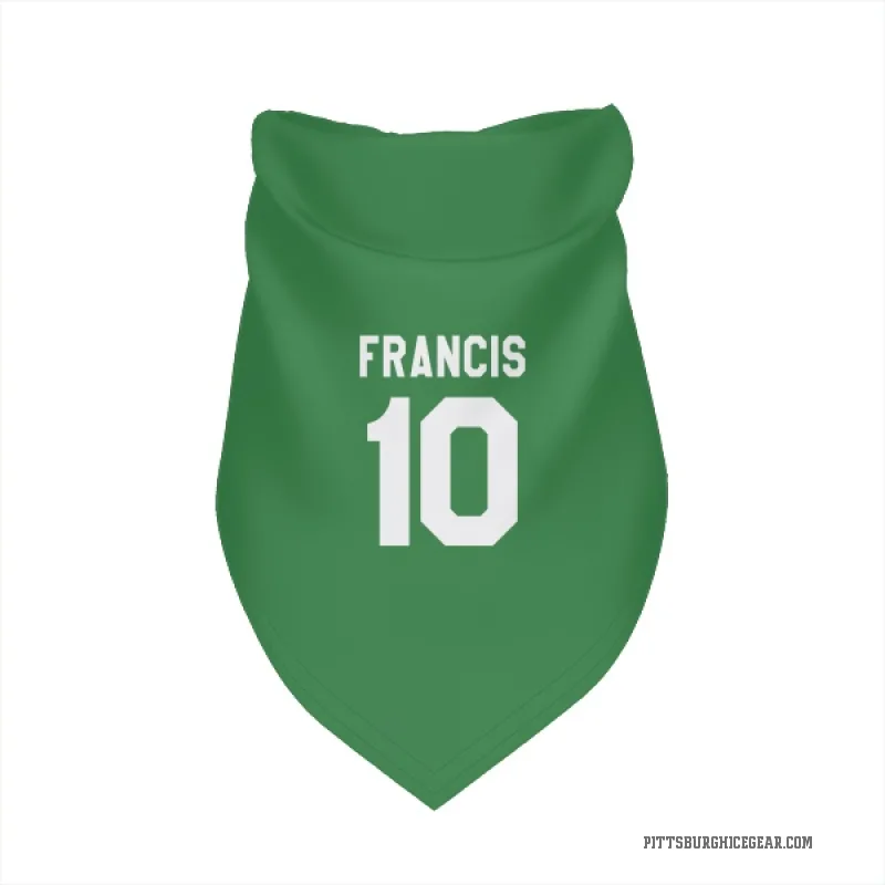 Ron Francis  Green Pittsburgh Penguins  Cat & Dog Pet Bandana