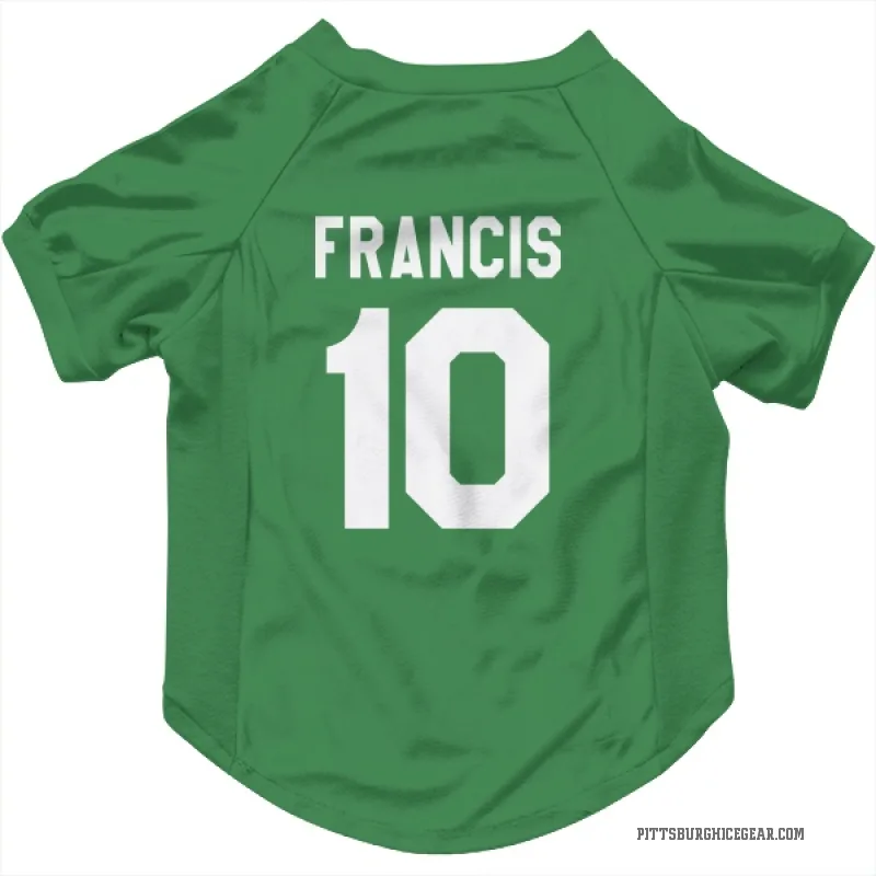 Ron Francis  Green Pittsburgh Penguins  Cat & Dog Pet Jersey