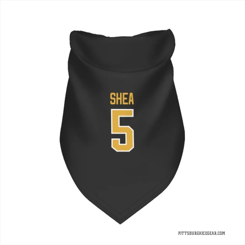 Ryan Shea  Black Pittsburgh Penguins  Cat & Dog Pet Bandana
