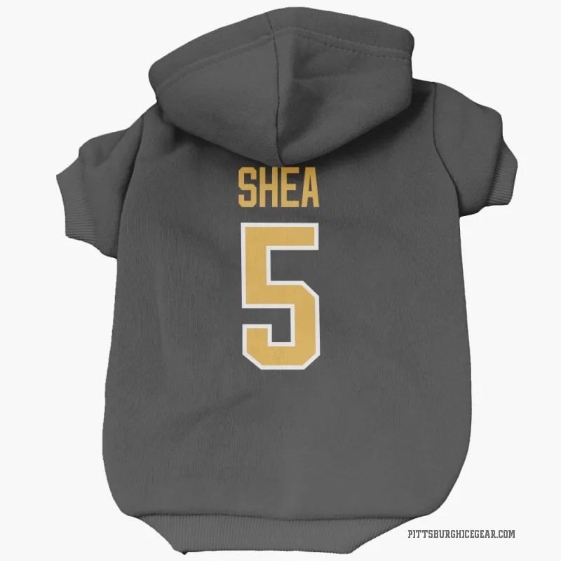 Ryan Shea  Black Pittsburgh Penguins  Cat & Dog Pet Hoodie