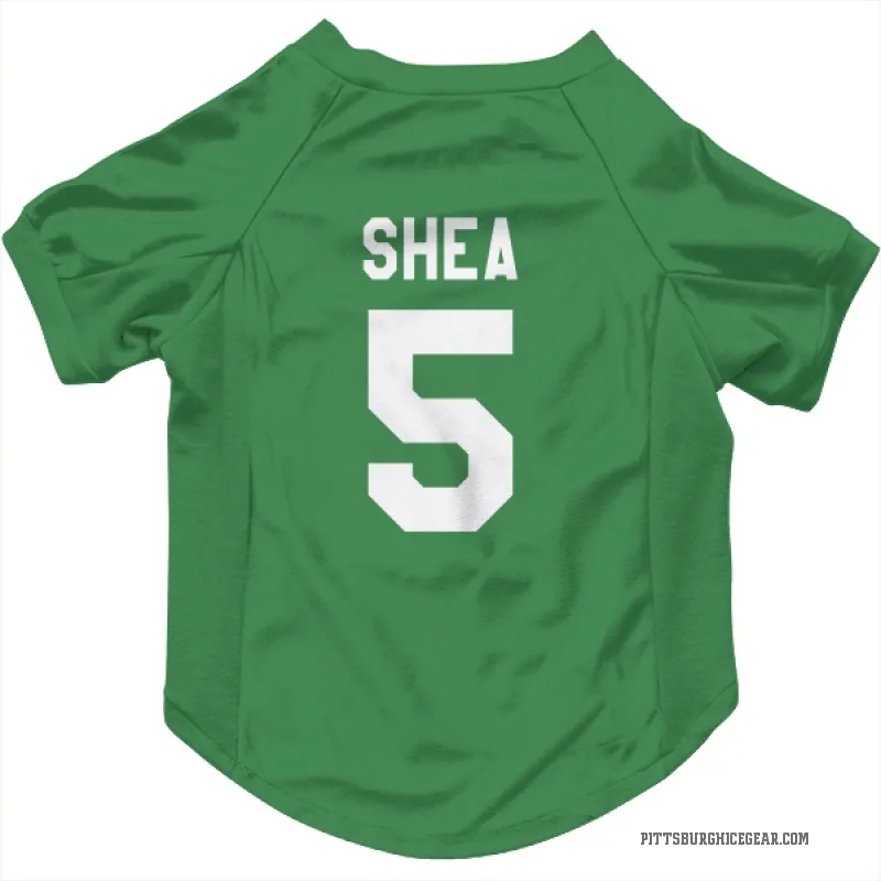 Ryan Shea  Green Pittsburgh Penguins  Cat & Dog Pet Jersey