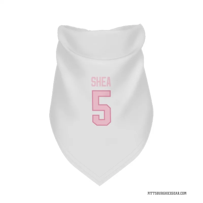 Ryan Shea  White Pink Pittsburgh Penguins  Cat & Dog Pet Bandana