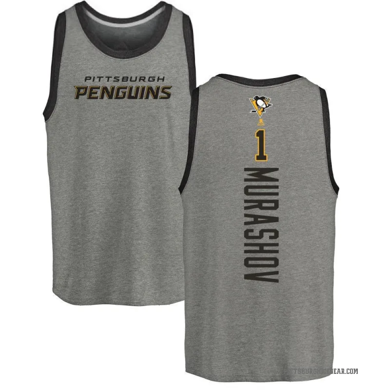 Sergei Murashov Youth Ash Pittsburgh Penguins Backer Tank Top -