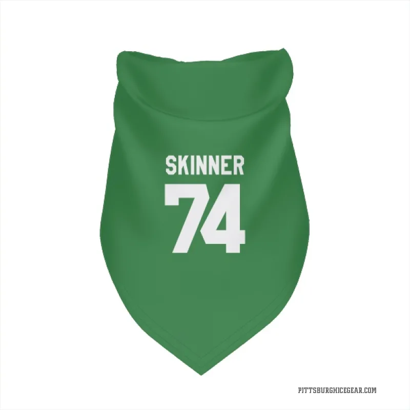Stuart Skinner  Green Pittsburgh Penguins  Cat & Dog Pet Bandana