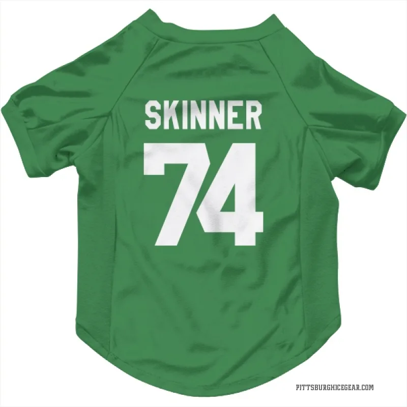 Stuart Skinner  Green Pittsburgh Penguins  Cat & Dog Pet Jersey
