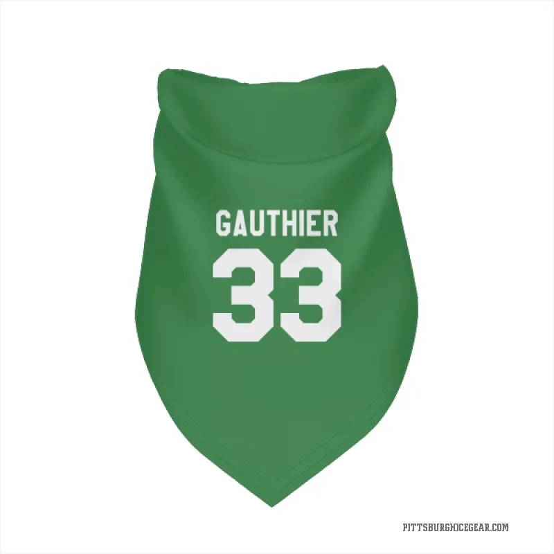Taylor Gauthier  Green Pittsburgh Penguins  Cat & Dog Pet Bandana