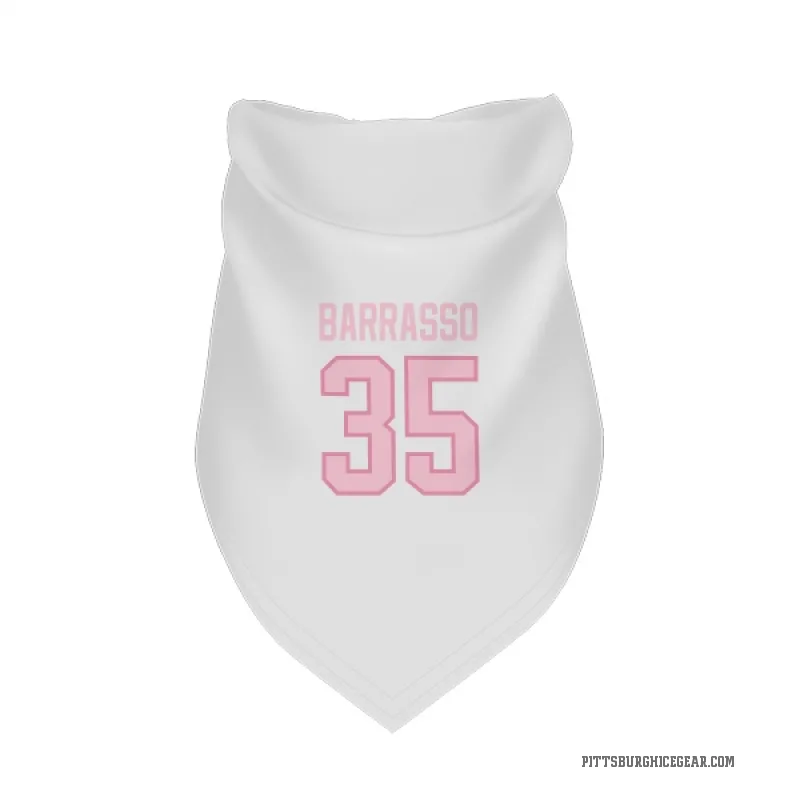 Tom Barrasso  White Pink Pittsburgh Penguins  Cat & Dog Pet Bandana