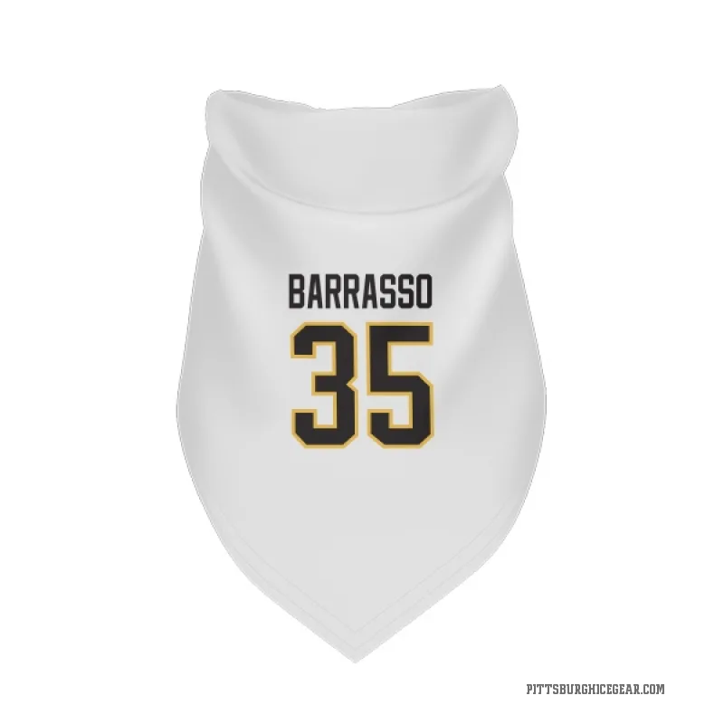 Tom Barrasso  White Pittsburgh Penguins  Cat & Dog Pet Bandana