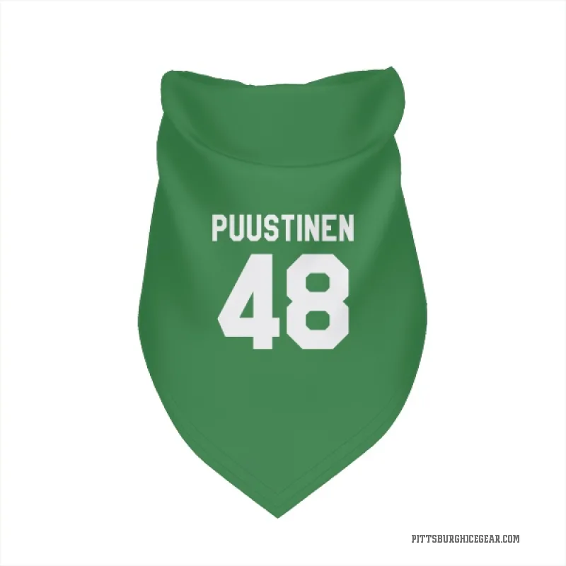 Valtteri Puustinen  Green Pittsburgh Penguins  Cat & Dog Pet Bandana